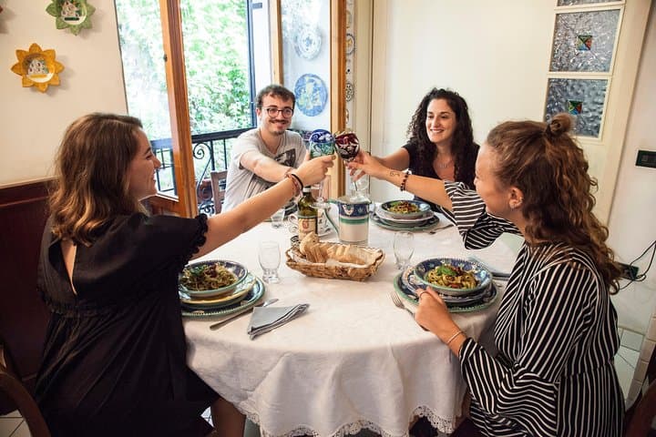 Enjoying an authentic dining experience