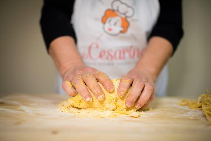 Pasta and Tiramisu class with Mamma in Spoleto