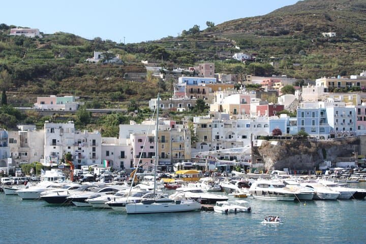 Full day boat excursion of Ponza & Palmarola from Rome