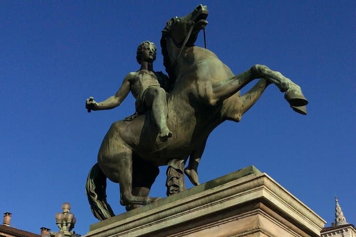 Walking around Turin with a local guide