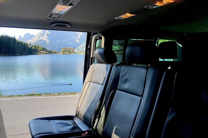 minivan up to 8 passengers with automatic doors and WiFi