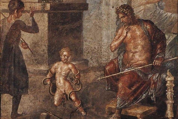 Pompeii fresco