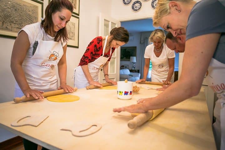 Rolling the dough