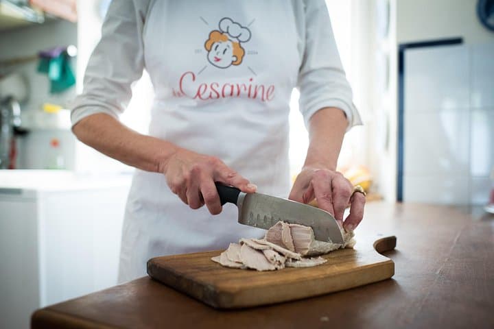 Dining experience at a local's home in Porto Cesareo with cooking demo
