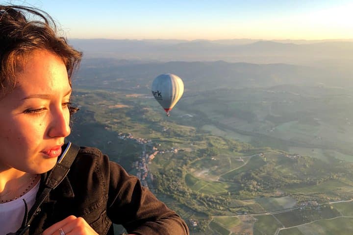 Private Tour: Tuscany Hot Air Balloon Flight from Firenze