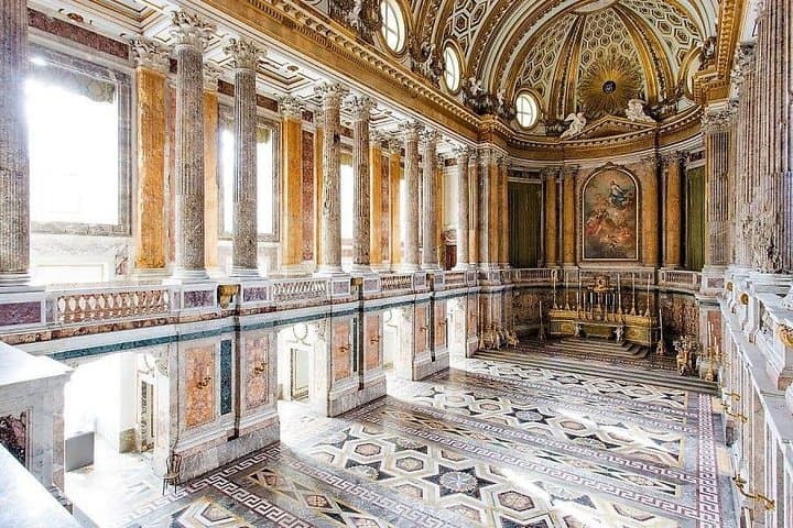 From Naples: Royal Palace of Caserta Guided Tour with Ticket