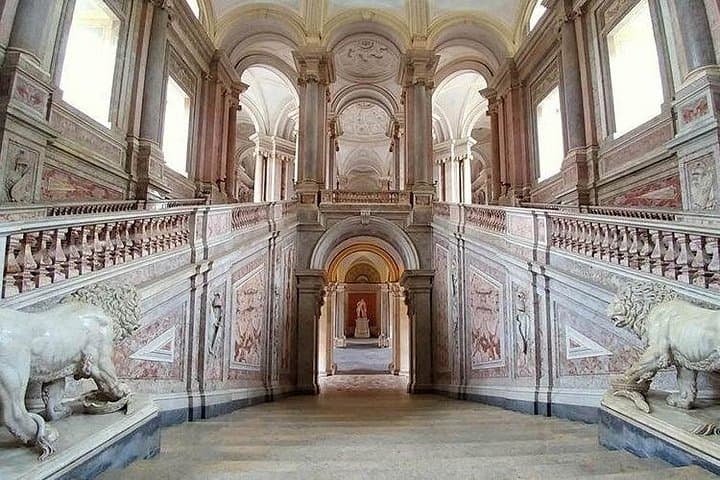 From Naples: Royal Palace of Caserta Guided Tour with Ticket
