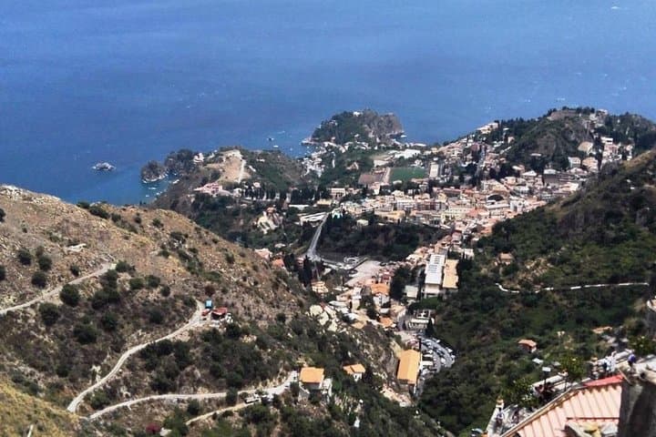 Taormina and Castelmola tour from Messina harbour