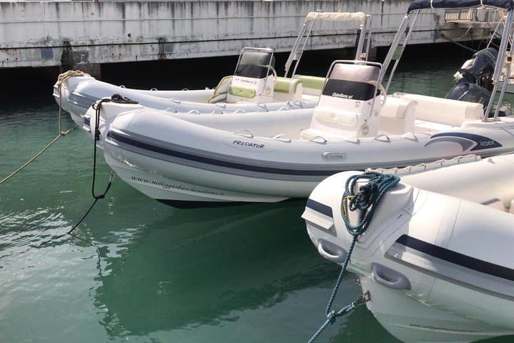 Predator 6 meter inflatable boat rental without license