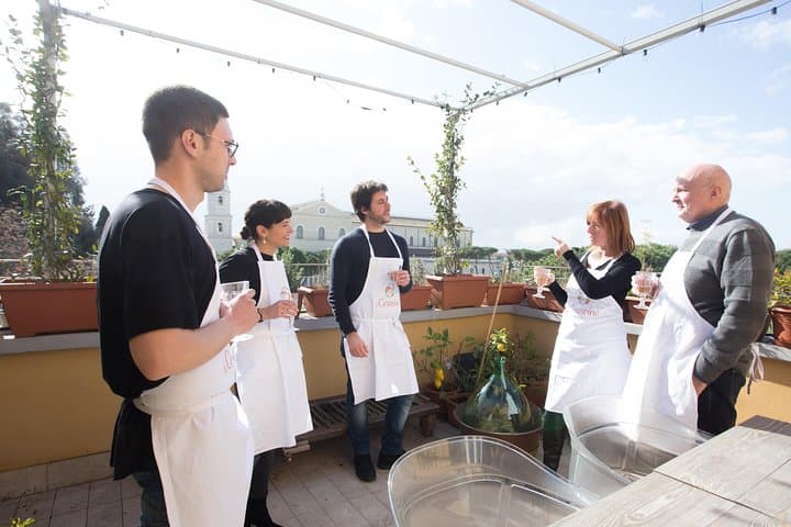 Cesarine: Dining & Cooking Demo at Local's Home in Palermo