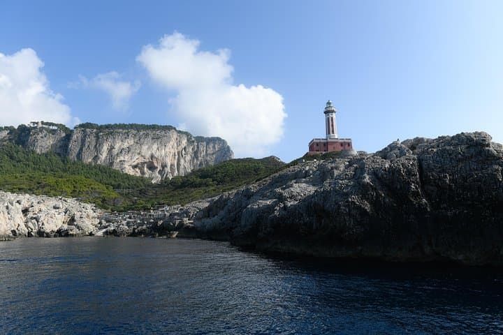 Capri Coast to Coast: Boat Tour with Optional Blue Grotto