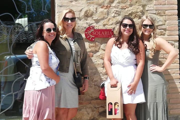 Brunello winery with your friend