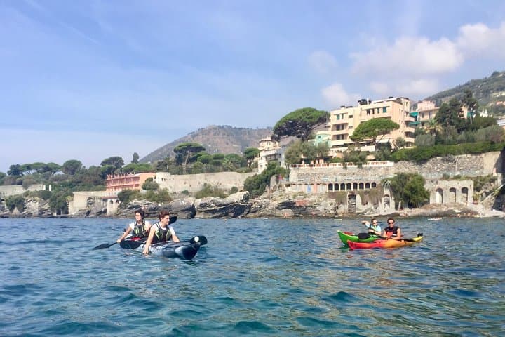 Paddling Genoa secret coast