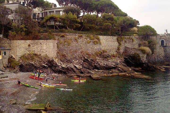 Paddling Genoa secret coast