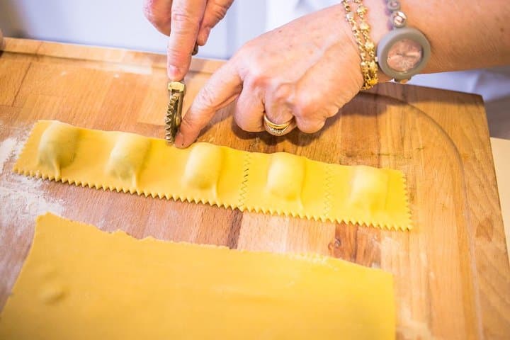 Private pasta-making class at a Cesarina's home with tasting in Parma