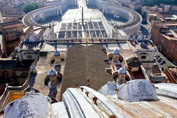 view from St. Peer's basilica