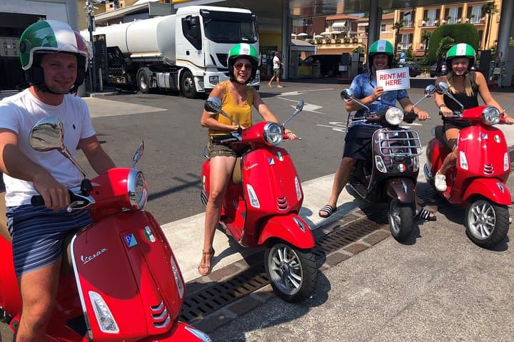 Vespa tour Lago di Garda (solo noleggio)
