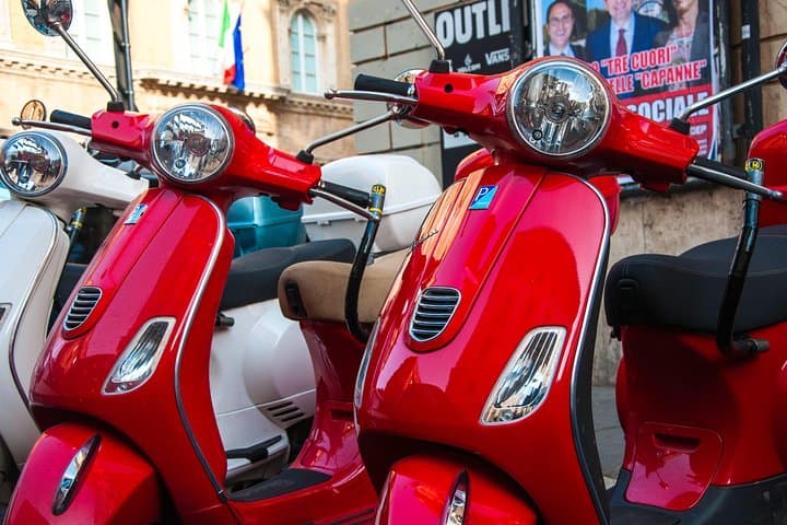 Vespa tour Lago di Garda (solo noleggio)