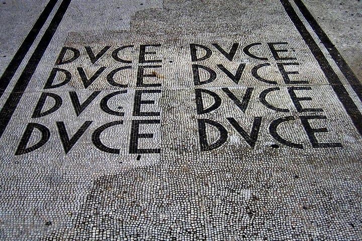 Fascist Mosaics at the Foro Mussolini
