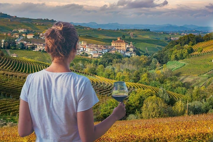 Enjoying breathtaking view