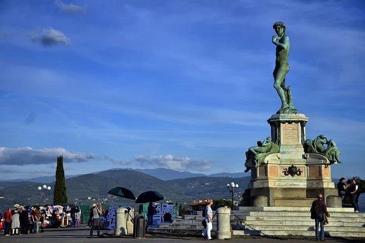 Florence by golf Cart Piazzale Michelangelo