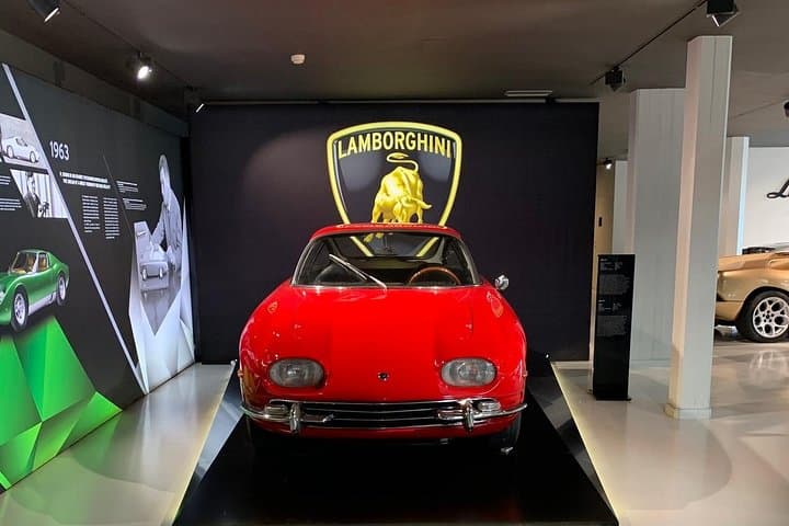Ferrari and Enzo Ferrari Museums, Lamborghini Factory and Museum Guided Tour