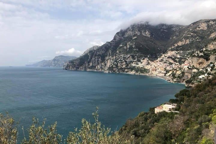 Sunset on the Amalfi Drive: out of crowding and no traffic