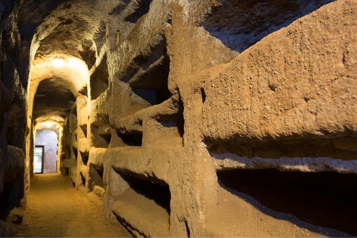 Catacombs and Colosseum small group tour