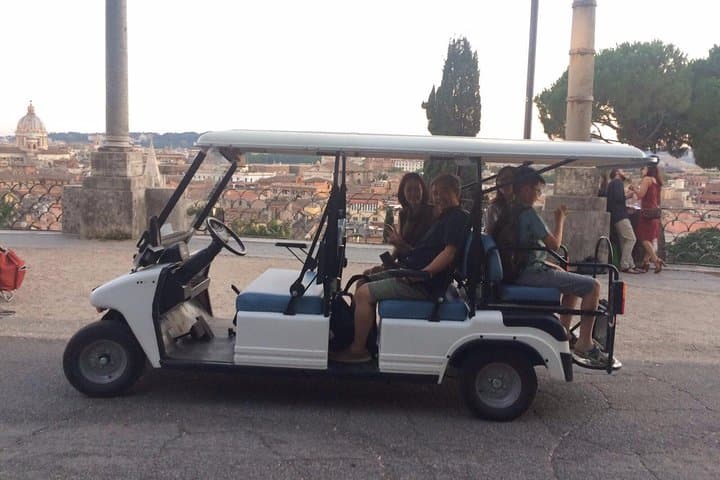 Rome by golf-cart tour full day tour