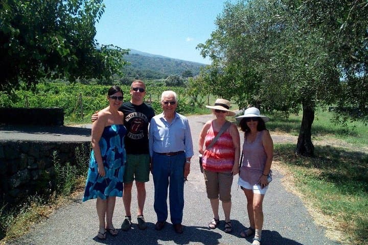 Tour in the vineyard