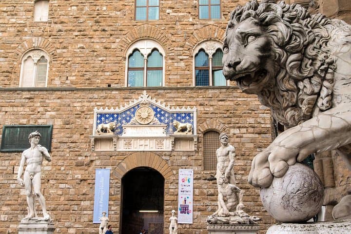 Palazzo Vecchio - View from the Loggia Dei Lanzi