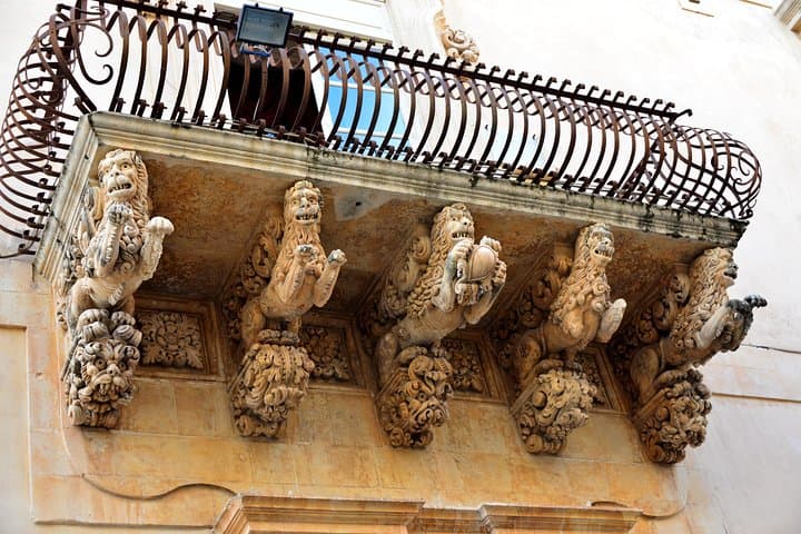 Noto- Baroque balcony