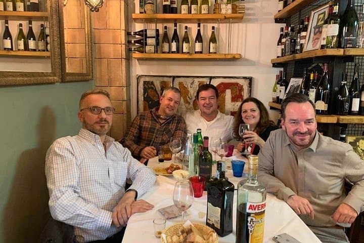 Evening food & wine tour in Rome's historical center