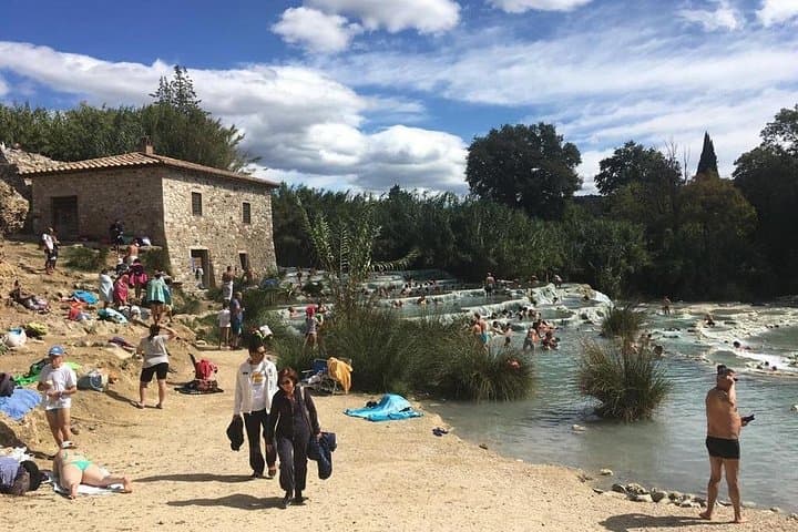 Private Full-day Cascate del Mulino Hot Springs from Rome