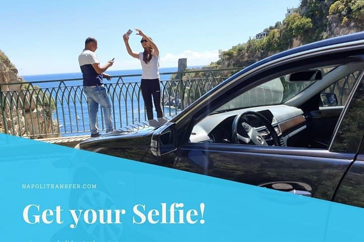 private transfer from Sorrento to Naples with stop in Pompeii (2hours)