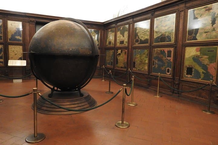 Maps room in Palazzo Vecchio