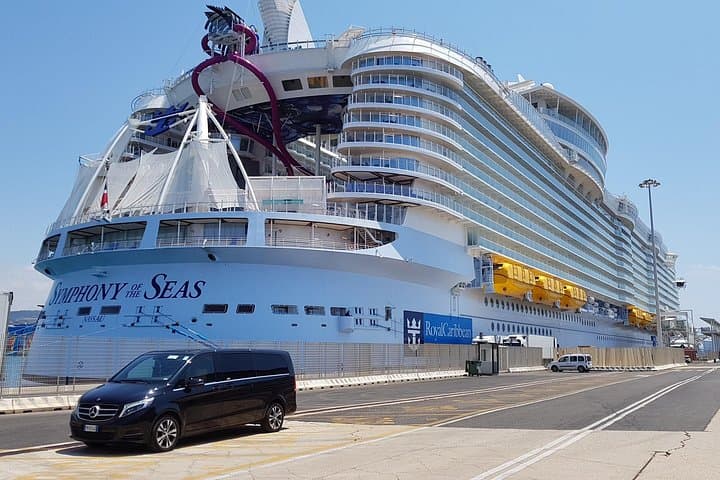 Shared transfer to/from Civitavecchia port to FCO airport