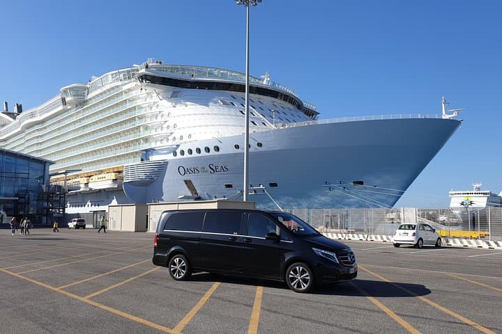 Rome: Private Transfer to or from Civitavecchia Port Van Mercedes