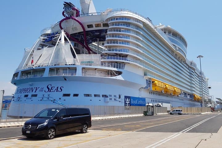 Rome: Private Transfer to or from Civitavecchia Port Van Mercedes