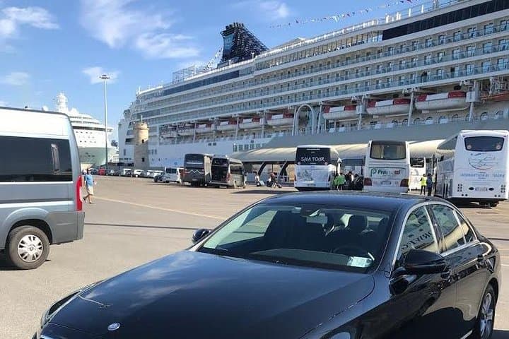 Transfer from Rome to the port of Civitavecchia