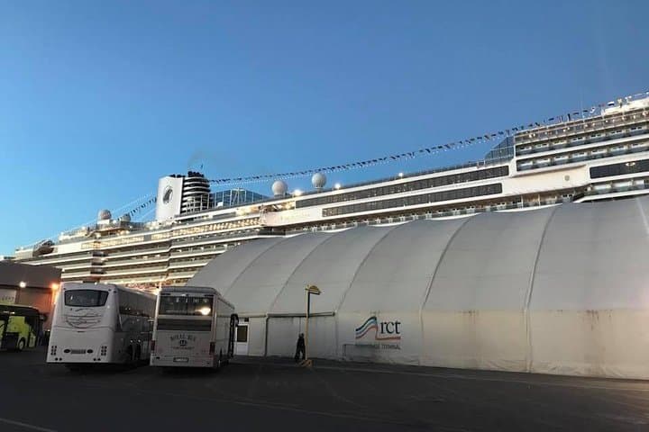 Transfer from Rome to the port of Civitavecchia