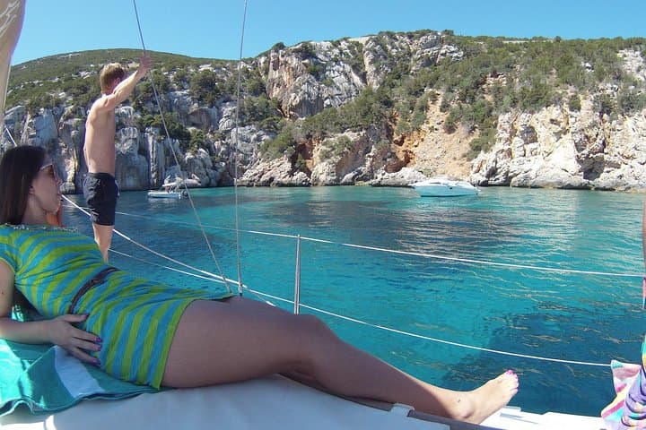 Stop at Porto Conte, "Cala Dragunara"