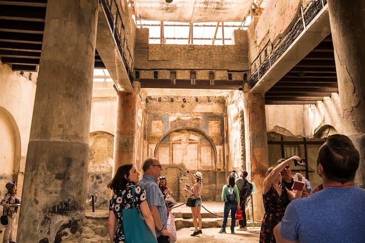 Pompeii and Herculaneum shared shore excursion