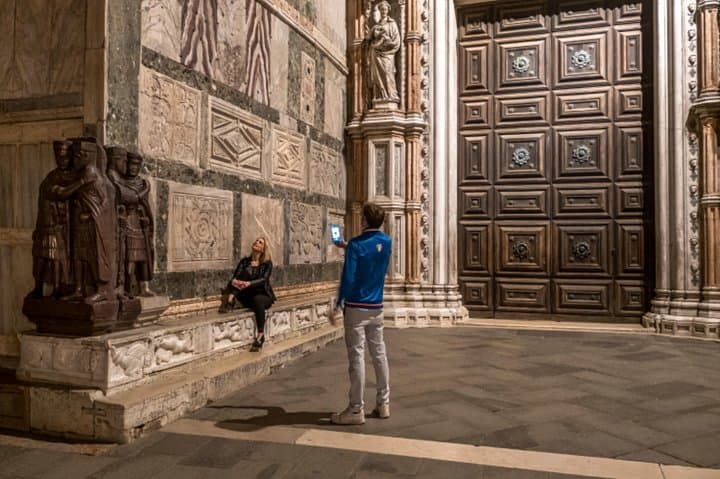 You will be portrait on masterpiece built a lot of century ago!