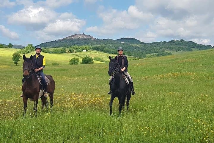 Horseback riding tour near Chiusdino