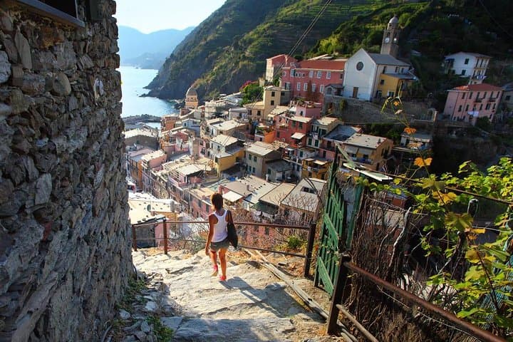 Private EASY Cinque Terre & Pisa Accessible Tour from Livorno
