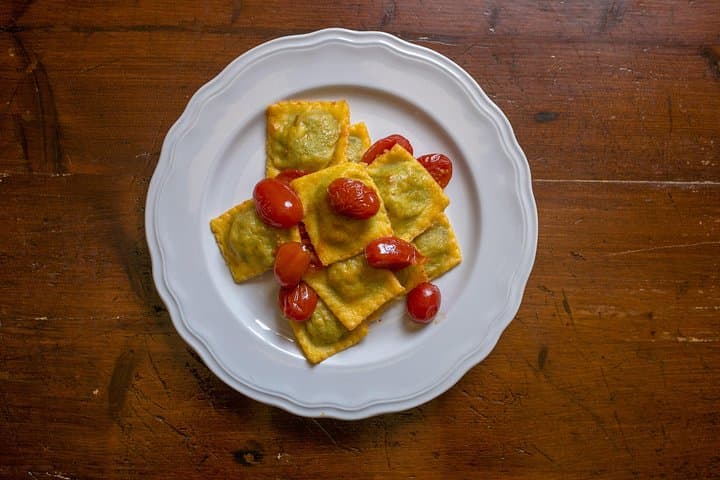 homemade ravioli