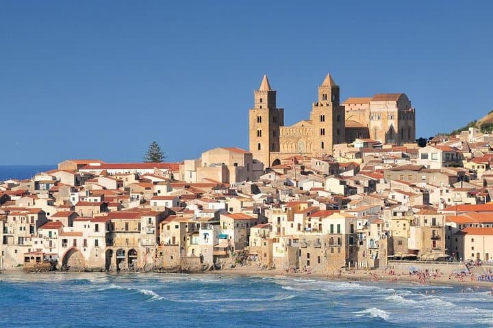 Landscape and Duomo Cefalù