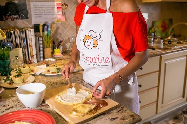 Cesarine: Market Tour & Cooking Class at Local's Home in Asti