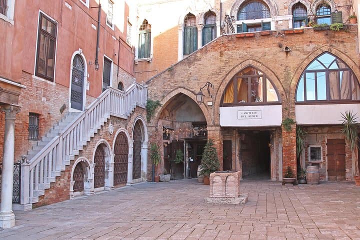 Secret courtyard